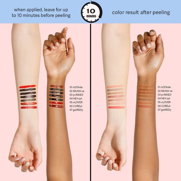 Sacheu Peel Off Lip Liner Stay-n (Stain) in nOOHde (Nude) 001 - Picture 11 of 13